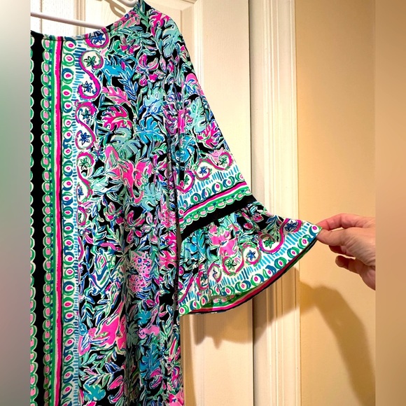 Lilly Pulitzer Ophelia Swing Dress Lets get Wild Size XXL EUC Worn once. - Picture 3 of 12